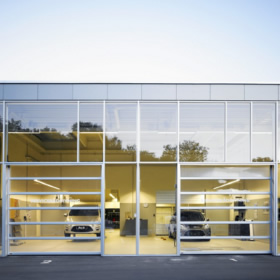 NASSAU Panorama sectional door NASSAU Panorama sectional door