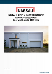 9000NRX door width up to 3500