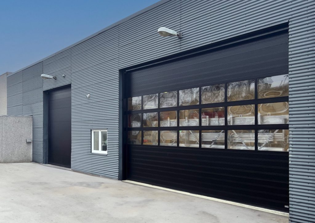 Port med vinduer og lav U-værdi.