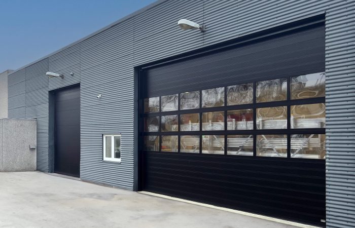 Port med vinduer og lav U-værdi.