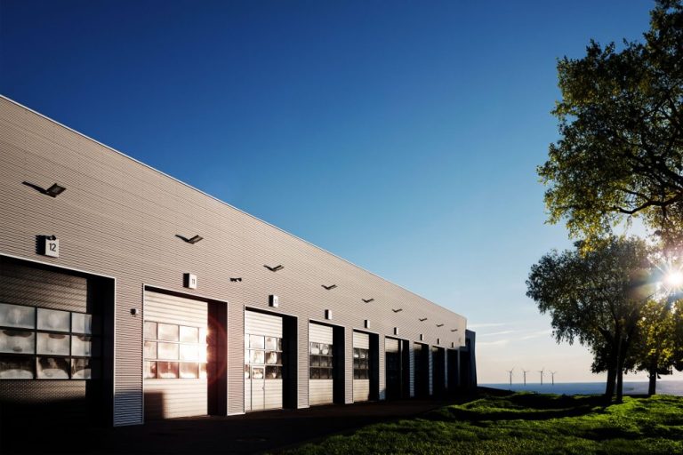 Port med vinduer og lav U-værdi.